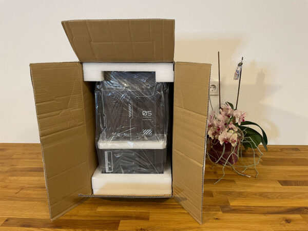 Sicher verpackt mit Schaumstoff