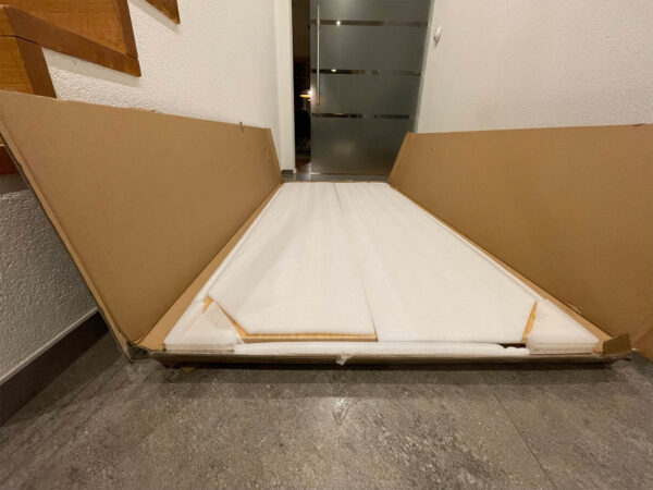 Paket Tischplatte Bambus 180x80cm ca. 25 kg bestens geschützt