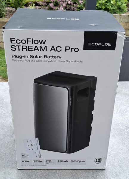 Ecoflow Stream AC Pro - Karton