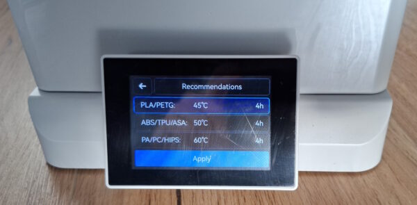 Chitu Systems FilaPartner E1 - Vorschläge