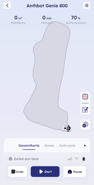 Anthbot Genie 800 - App Erstinbetriebnahme 15