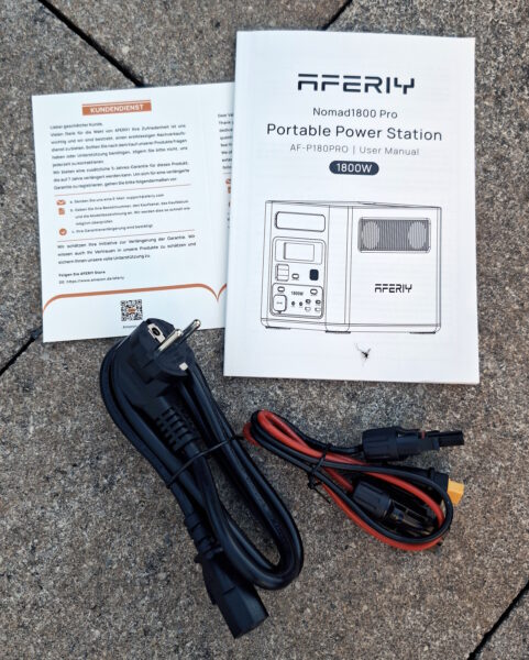 AFERIY P180 Pro - Lieferumfang